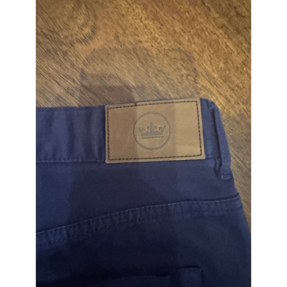 Peter‎ Millar Mens Size 36 Navy Blue Pants Casual Dress Chinos |E1 - Picture 4 of 7